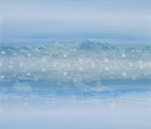 Iceberg, 2015, Tirages sur papier photo brillant, 21 x 21 cm