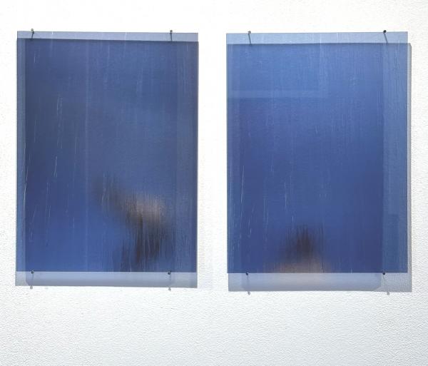 Surfaced, 2024, Print on acrylic glass, 2x 30 x 21 cm 
